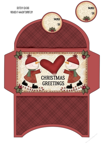2019 Christmas Money Envelope 22