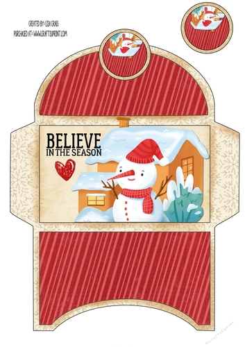 2019 Christmas Money Envelope 23