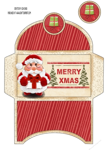 2019 Christmas Money Envelope 26
