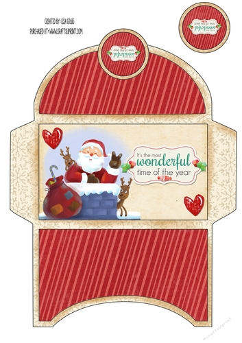 2019 Christmas Money Envelope 27