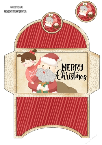 2019 Christmas Money Envelope 29