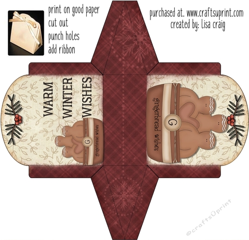 2019 Christmas Folded bag 1