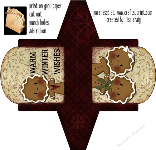 2019 Christmas Folded bag 2