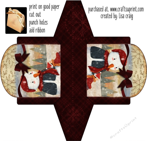 2019 Christmas Folded bag 6