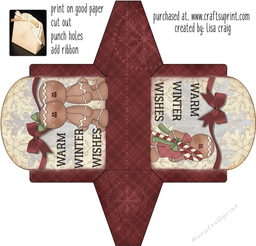 2019 Christmas Folded bag 8