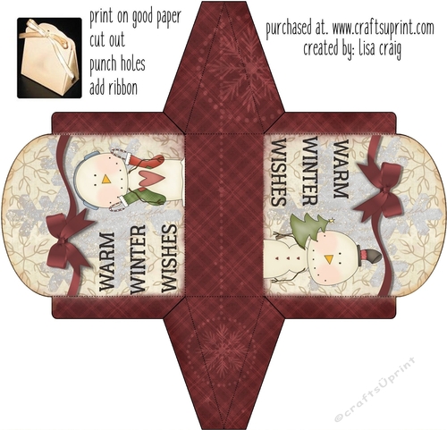 2019 Christmas Folded bag 11