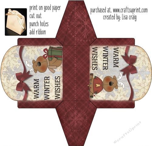 2019 Christmas Folded bag 12
