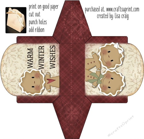 2019 Christmas Folded bag 14