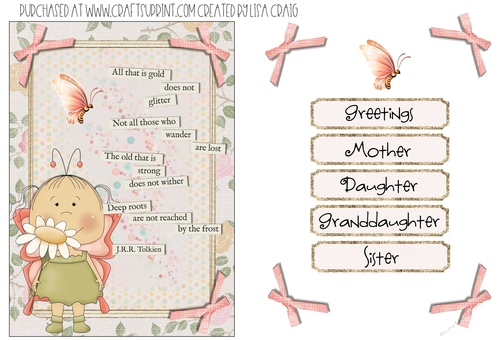 Choose Happy Fairy Card Front 2