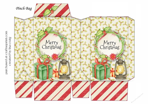 Christmas Gifts Pinch Bag 