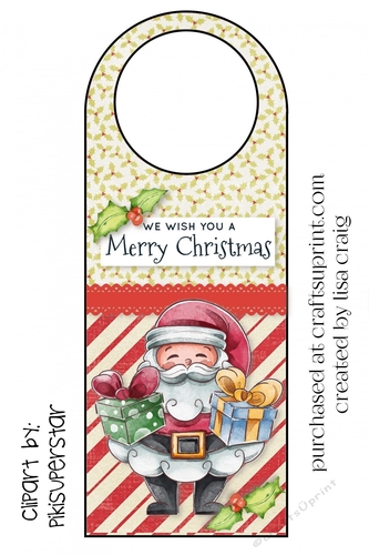 Santa Door Hanger 3