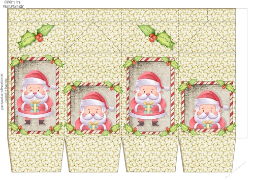 Snowy Friends Milk Carton 5