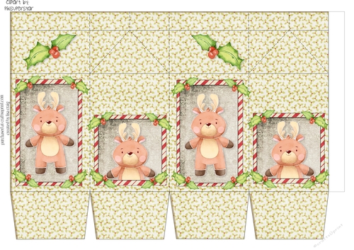 Snowy Friends Milk Carton 6