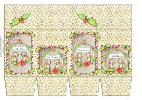 Snowy Friends Milk Carton 12