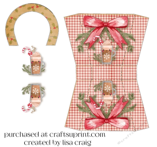 Frappuccino Christmas Purse