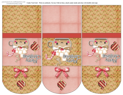 Hot Cocoa Tent Cards