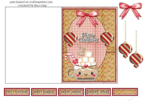 Hot Cocoa Card Front