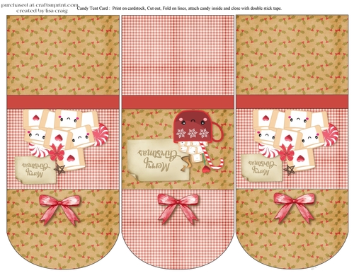 Red Hot Cocoa Tent cards