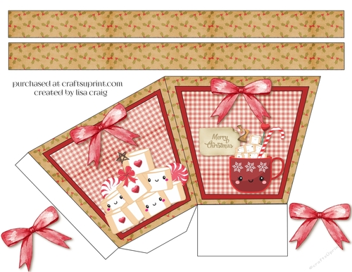 Red Hot Cocoa Gift basket 2
