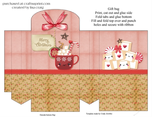 Red Hot Cocoa Gift bag