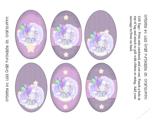 Oh Happy Day Gift Tags