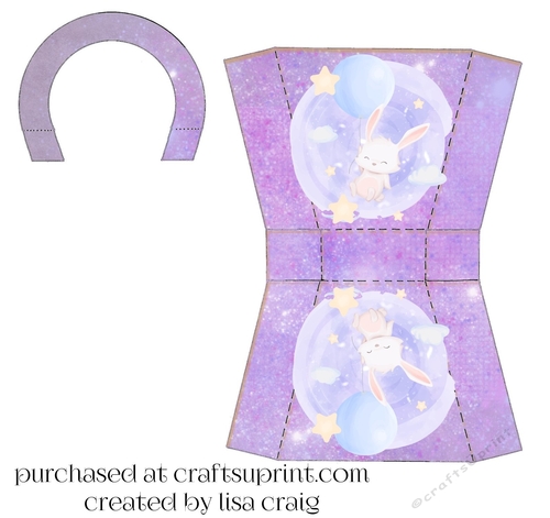 Birthday Bunny purse