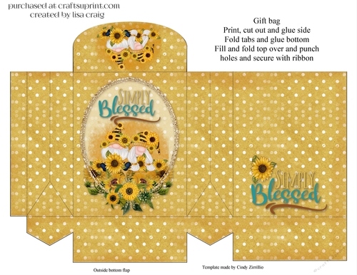 2021-sunflower gnomes gift bag 1