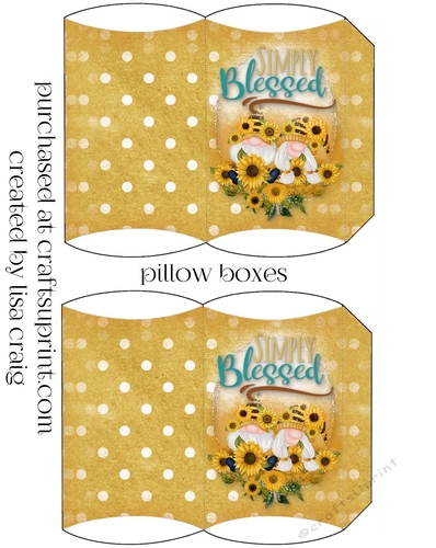 2021-sunflower gnomes pillow boxes 1