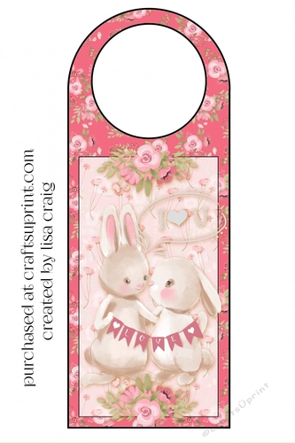 2021-lovebunnies door hanger 2