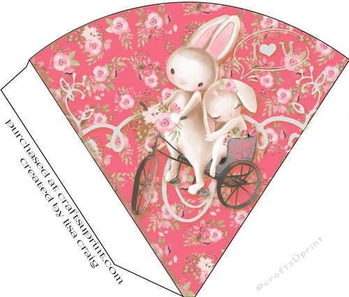 2021-lovebunnies candy cone 1
