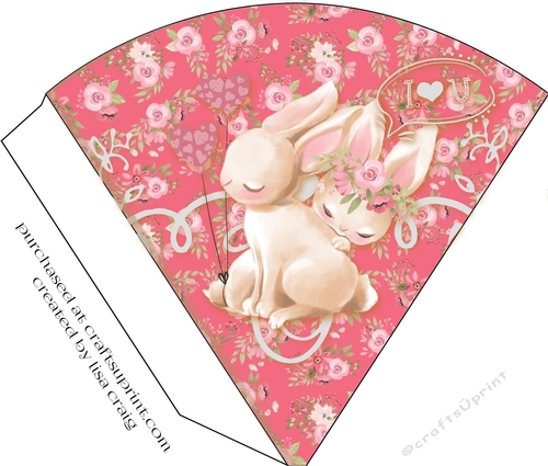 2021-lovebunnies candy cone 8