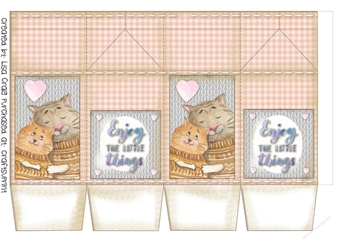 2021- Cozy Cats Milk carton 1