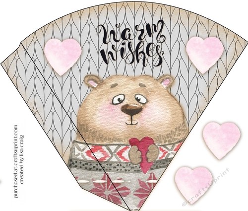 2021-cozy friends candy cone 2