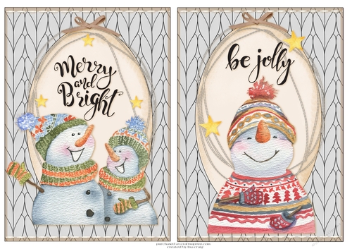 2021-cozy friends cards 2