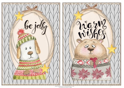 2021-cozy friends cards 1