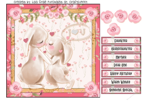 2021-Love Bunnies Quick card 3