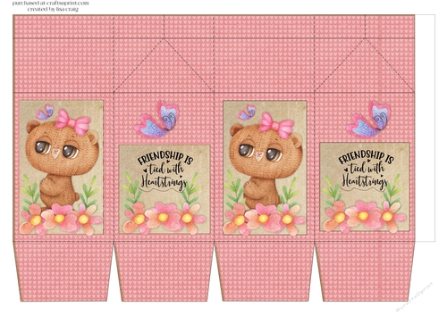2021-Friendship Bear milk carton
