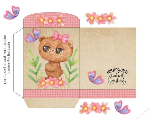 2021-Friendship Bear Hot Drink Packet