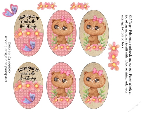 2021-Friendship Bear Tags