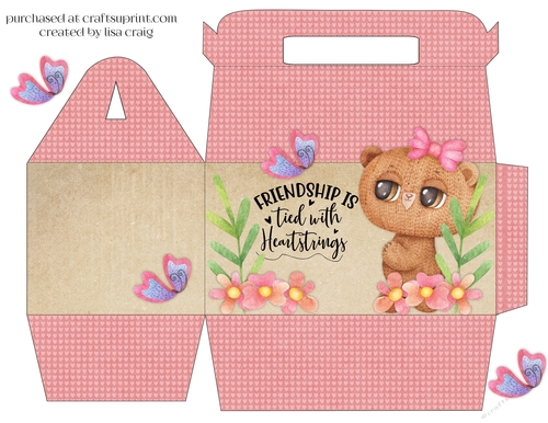 2021-Friendship Bear Gable Box