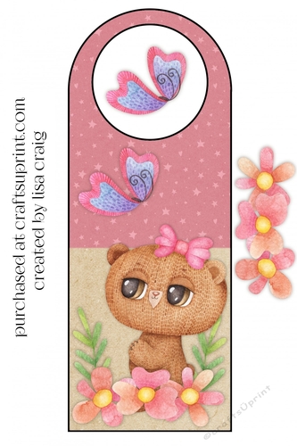 2021-Friendship Bear Door Hanger