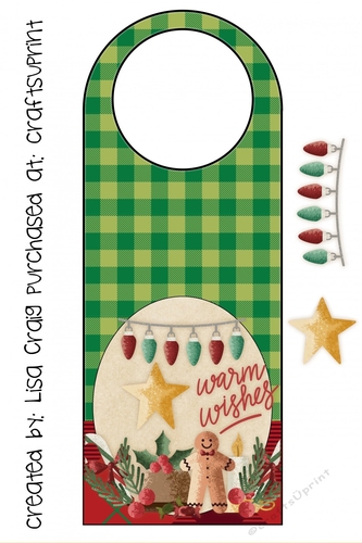 2021-Warm Wishes Door Hanger