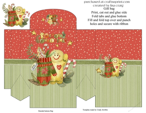 2021-Mitten & Ginger Gift Bag