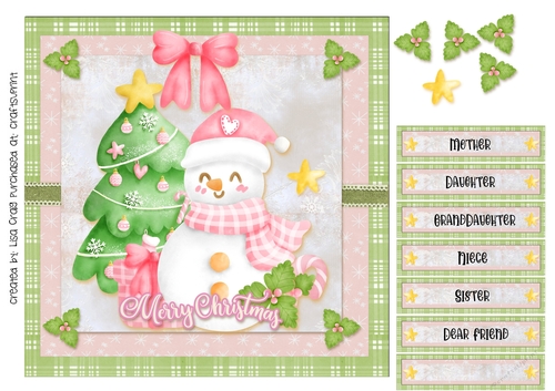 2021-pink snowman card