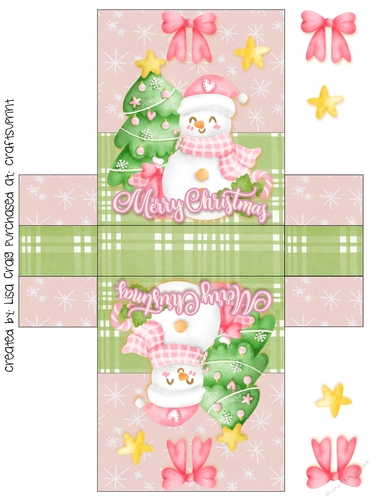 2021-pink snowman tent card 