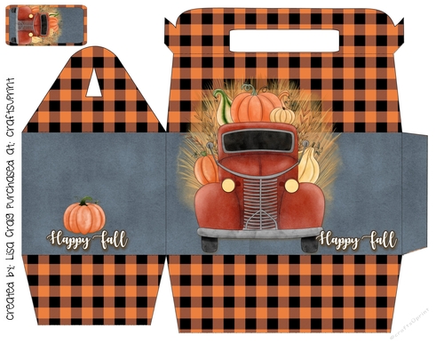 2021-happy fall truck gable box