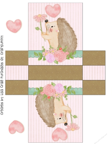 2021-Hedge Hog Love Tent Card 