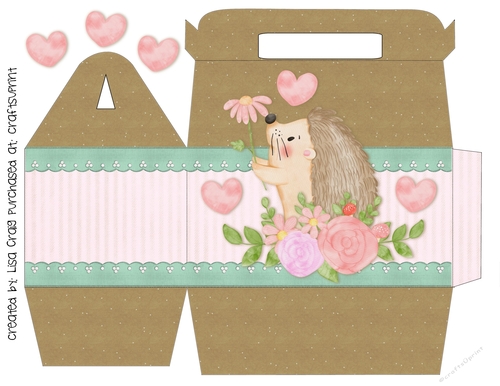 2021-Hedge Hog Love Gable Box