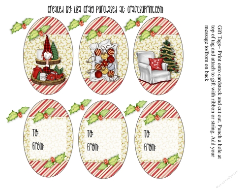 2021- Christmas Tags Sheet 6