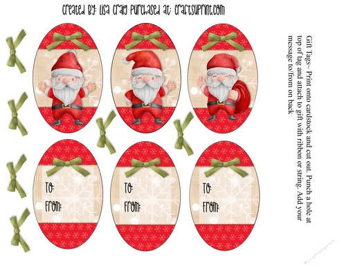 2021- Christmas Tags Sheet 11